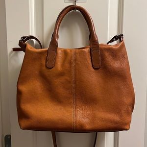 Tan Mark and Graham handbag